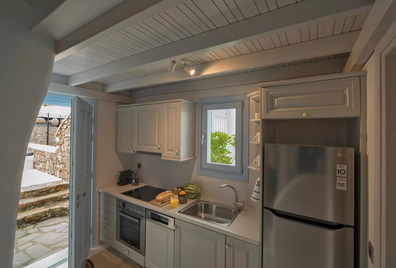 오르노스 Mimosa Retreat Mykonos 아파트 외부 사진
