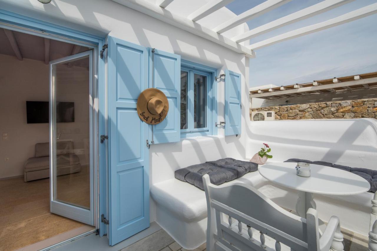 오르노스 Mimosa Retreat Mykonos 아파트 외부 사진