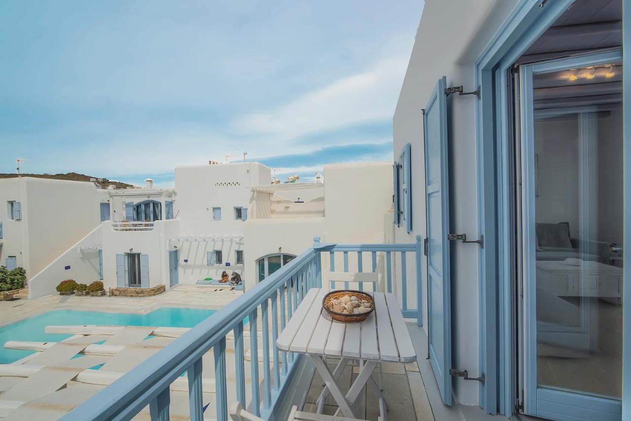 오르노스 Mimosa Retreat Mykonos 아파트 외부 사진