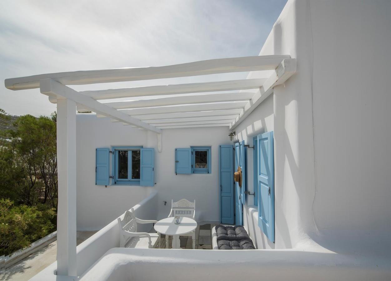오르노스 Mimosa Retreat Mykonos 아파트 외부 사진