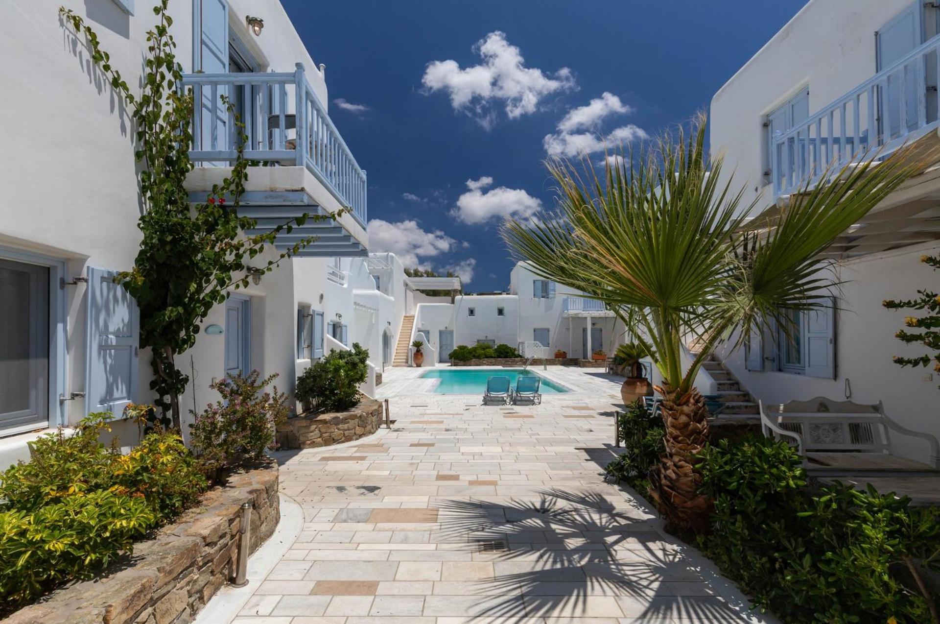 오르노스 Mimosa Retreat Mykonos 아파트 외부 사진