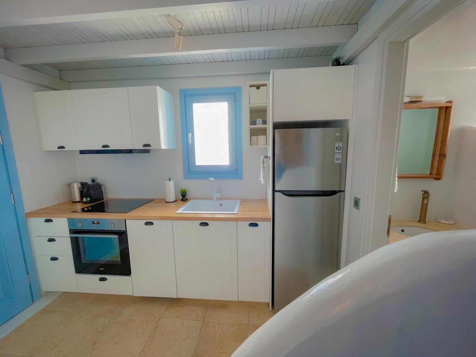 오르노스 Mimosa Retreat Mykonos 아파트 외부 사진