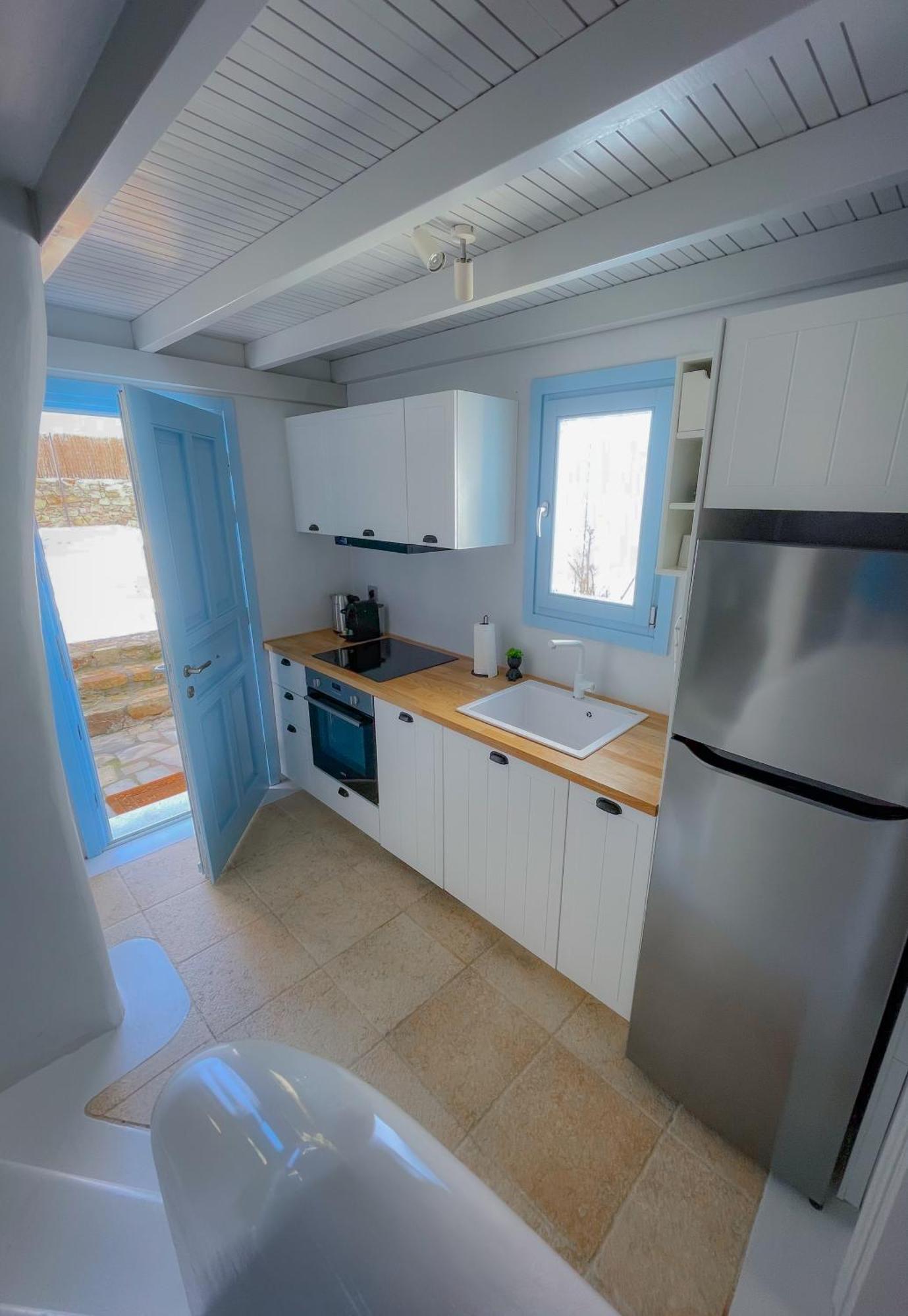 오르노스 Mimosa Retreat Mykonos 아파트 외부 사진